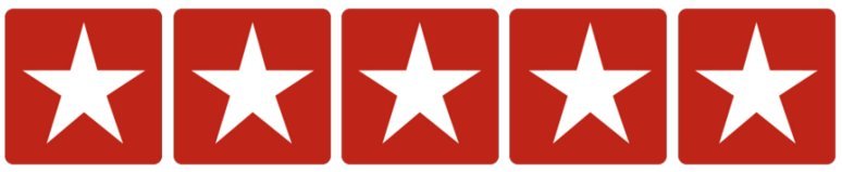 5 Star Reviews